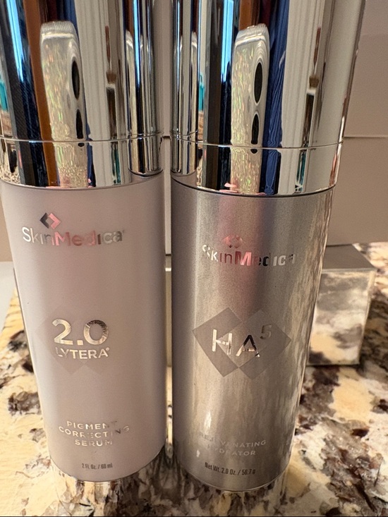 SkinMedica Other - SkinMedica 2.0 Lytera & HA5 Serums - Silver and Light Gray Bottles
